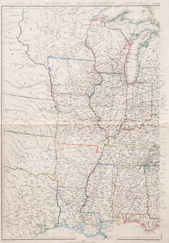 The United States
The Valley of the Mississippi
 (1860)